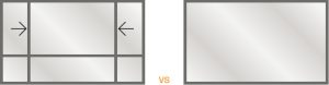 Standard size SFS/FFF 2100mm x 3000mm VS
