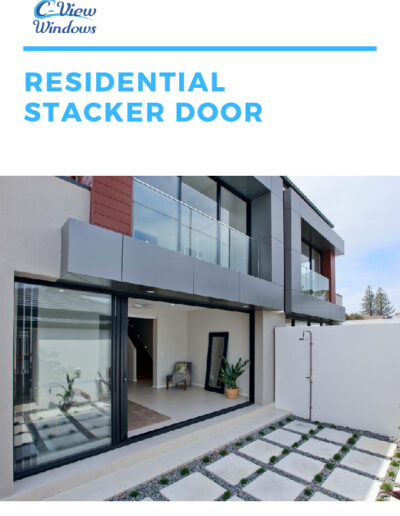 Residential Stacker Door