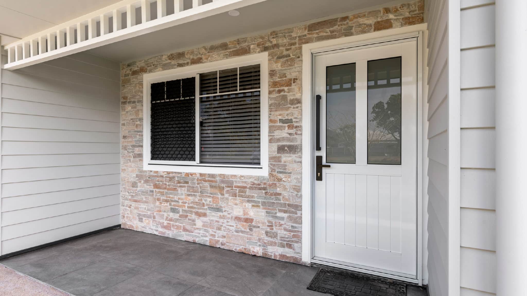 Outdoor view of Entrance Door